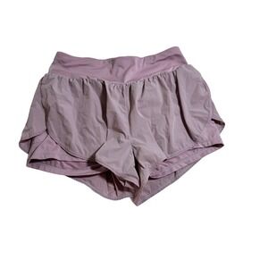Cadmus Womens 2-in-1 Running Shorts Mauve Purple Athletic Gym Workout Size L